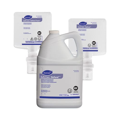Diversey Soft Care Defend Handwash For Intellicare Dispensers Fragrance-free 1.2 L Refill 6/carton - Janitorial & Sanitation - Diversey™