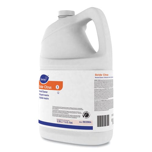 Diversey Stride Neutral Cleaner Citrus 1 Gal 4 Bottles/carton - Janitorial & Sanitation - Diversey™