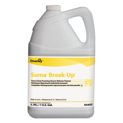 Diversey Suma Break-up Heavy-duty Foaming Grease-release Cleaner 1 Gal Bottle 4/carton - Janitorial & Sanitation - Diversey™