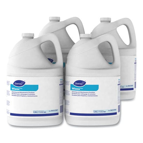 Diversey Wiwax Cleaning And Maintenance Solution Liquid 1 Gal Bottle 4/carton - Janitorial & Sanitation - Diversey™