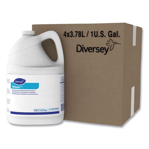 Diversey Wiwax Cleaning And Maintenance Solution Liquid 1 Gal Bottle 4/carton - Janitorial & Sanitation - Diversey™