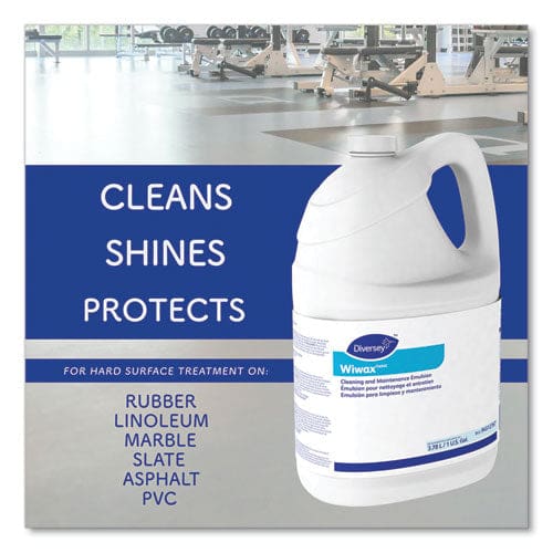 Diversey Wiwax Cleaning And Maintenance Solution Liquid 1 Gal Bottle 4/carton - Janitorial & Sanitation - Diversey™