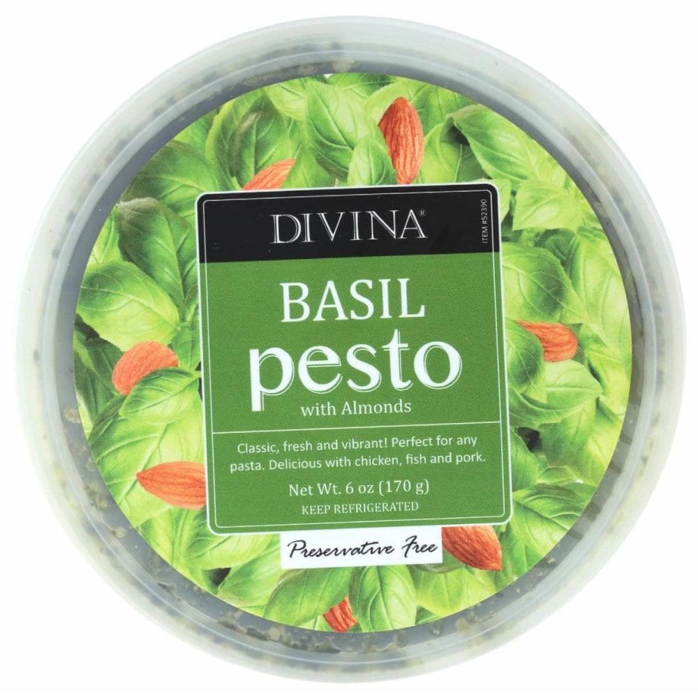 Divina Divina Basil Pesto with Almonds, 6 oz