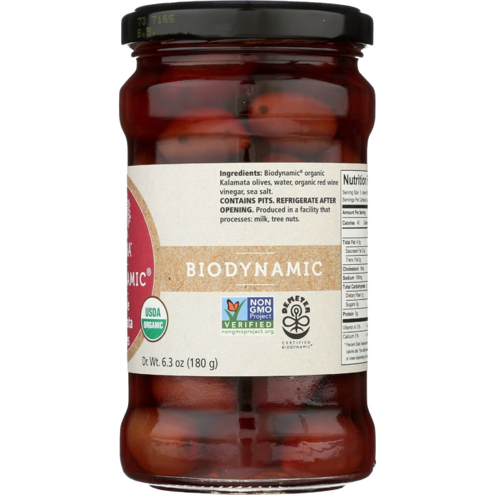DIVINA: Biodynamic Whole Kalamata Olives 6.3 oz - Grocery > Olives - DIVINA
