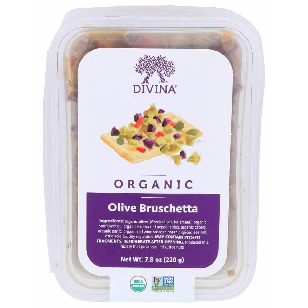 DIVINA DIVINA Organic Olive Bruschetta, 7.8 oz
