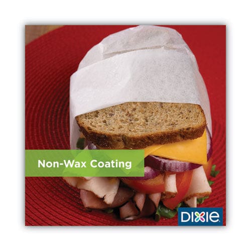 Dixie All-purpose Food Wrap Dry Wax Paper 15 X 16 White 1,000/carton - Food Service - Dixie®