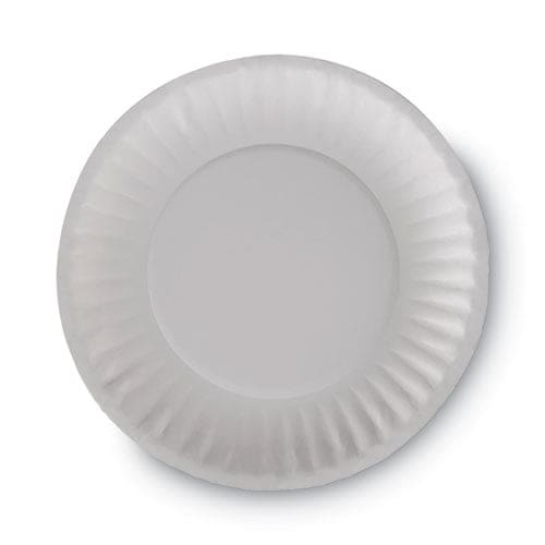 Dixie Clay Coated Paper Plates 6 Dia White 100/pack 12 Packs/carton - Food Service - Dixie®