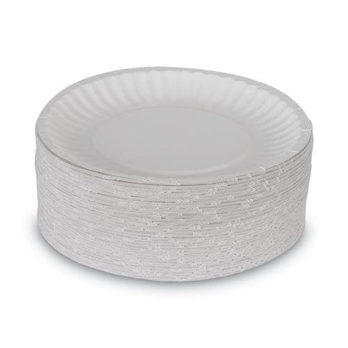 Dixie Clay Coated Paper Plates 6 Dia White 100/pack - Food Service - Dixie®