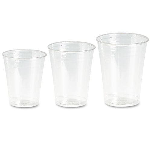 Dixie Clear Plastic Pete Cups 10 Oz Wisesize 25/pack 20 Packs/carton - Food Service - Dixie®