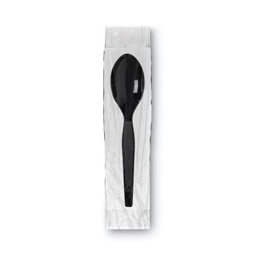 Dixie Grab’n Go Wrapped Cutlery Teaspoons Black 90/box - Food Service - Dixie®