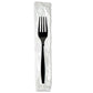 Dixie Individually Wrapped Heavyweight Forks Polystyrene Black 1,000/carton - Food Service - Dixie®