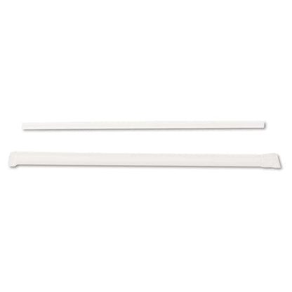 Dixie Jumbo Straws 7.75 Plastic Translucent 500/box 4 Boxes/carton - Food Service - Dixie®