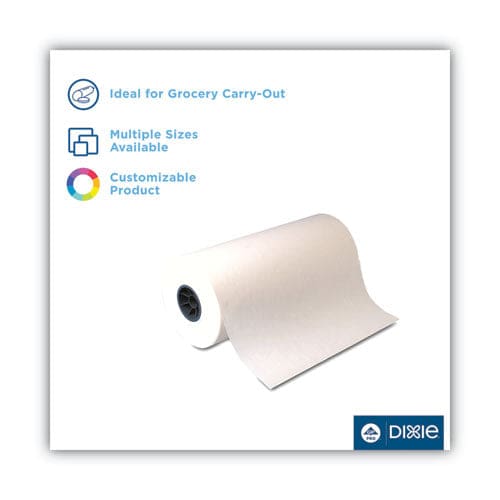 Dixie Kold-lok Polyethylene-coated Freezer Paper Roll 24 X 1,100 Ft White - Food Service - Dixie®