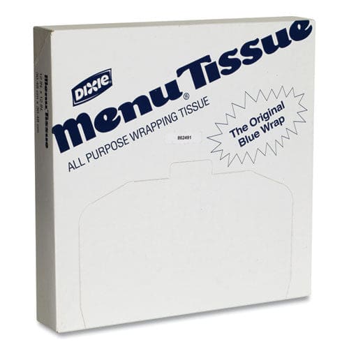 Dixie Menu Tissue Untreated Paper Sheets 12 X 12 White 1,000/pack 10 Packs/carton - Food Service - Dixie®