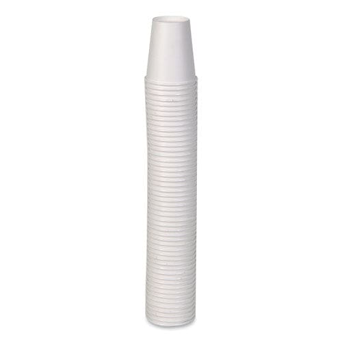 Dixie Paper Hot Cups 10 Oz White 50/sleeve 20 Sleeves/carton - Food Service - Dixie®