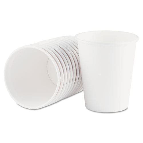 Dixie Paper Hot Cups 10 Oz White 50/sleeve 20 Sleeves/carton - Food Service - Dixie®