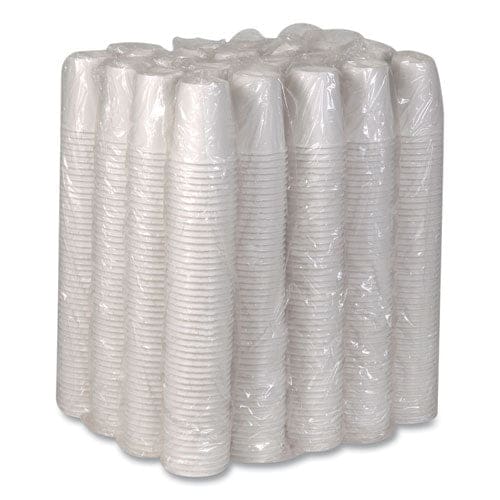 Dixie Paper Hot Cups 10 Oz White 50/sleeve 20 Sleeves/carton - Food Service - Dixie®