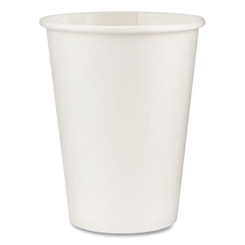 Dixie Paper Hot Cups 12 Oz White 50/sleeve 20 Sleeves/carton - Food Service - Dixie®