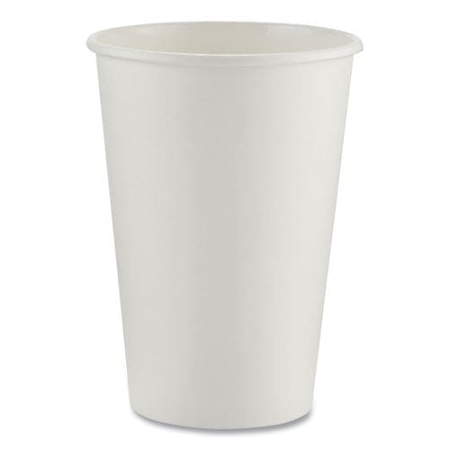 Dixie Paper Hot Cups 16 Oz White 50/sleeve 20 Sleeves/carton - Food Service - Dixie®