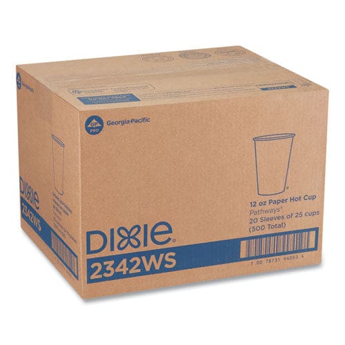 Dixie Pathways Paper Hot Cups 12 Oz 25/pack - Food Service - Dixie®