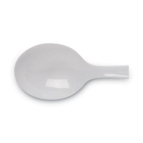 Dixie Plastic Cutlery Heavyweight Soup Spoons White 1,000/carton - Food Service - Dixie®