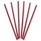 Dixie Wrapped Giant Straws 10.25 Polypropylene Red 300/box 4 Boxes/carton - Food Service - Dixie®