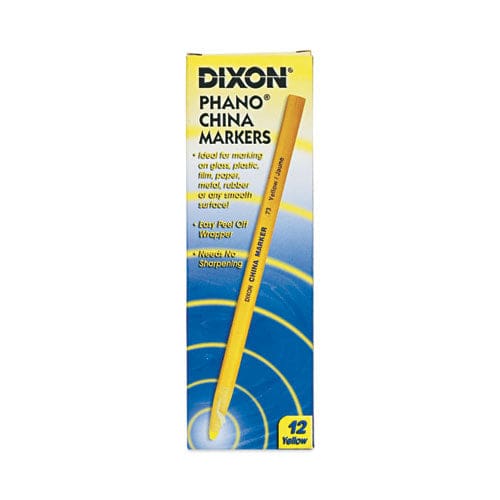 Dixon China Marker Yellow Dozen - Industrial - Dixon®