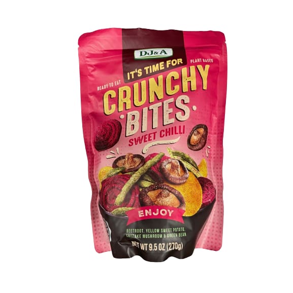 DJ&A Sweet Chilli Crunchy Vegetable Bites 9.5 oz. - DJ&A