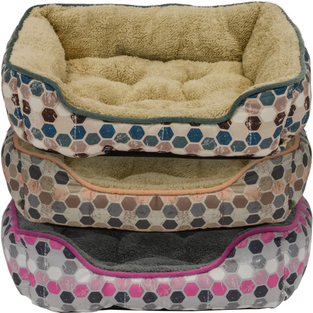 DMC Box Bed Assorted 19 Inches - Pet Supplies - DMC