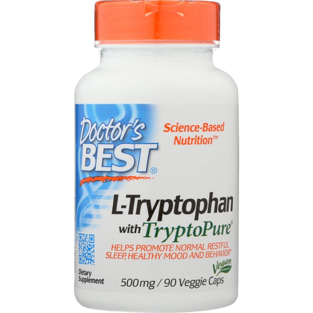 DOCTORS BEST: L Tryptophan With Tryptopure 500Mg 90 vc - Health > Vitamins & Supplements - DOCTORS BEST