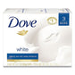 Dove White Beauty Bar Light Scent 3.17 Oz 12/carton - Janitorial & Sanitation - Dove®