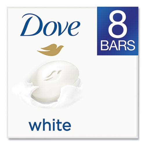 Dove White Beauty Bar Light Scent 3.75 Oz 72/carton - Janitorial & Sanitation - Dove®