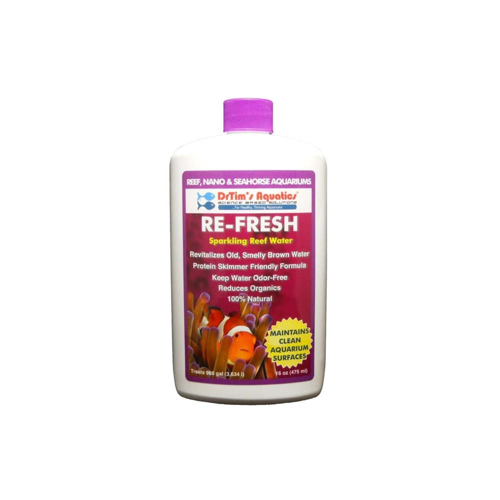 Dr. Tims Aquatics Re-Fresh Revitalizer for Reef Aquarium 16 fl. oz - Pet Supplies - Dr. Tims