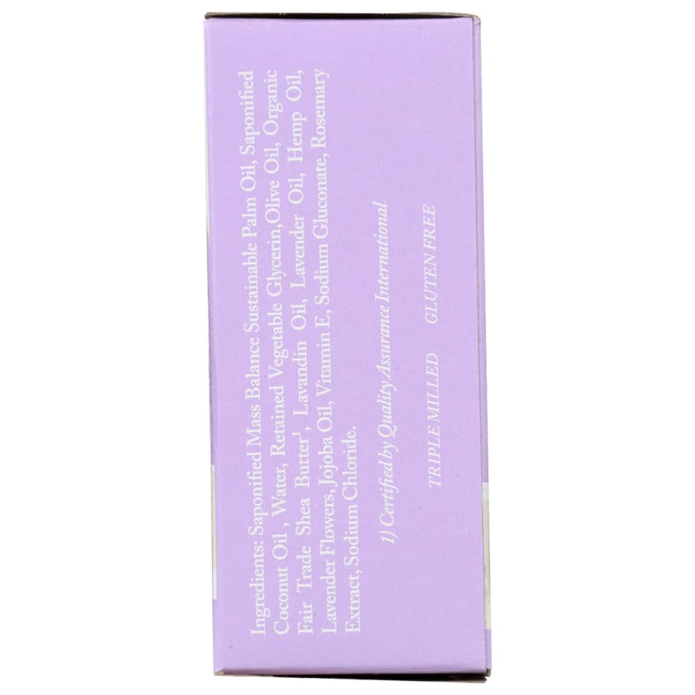 DR WOODS: Bar Lvndr Flwrs Org Oil 5.25 oz - Beauty & Body Care > Soap and Bath Preparations > Soap Bar - DR WOODS