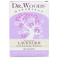 DR WOODS: Bar Lvndr Flwrs Org Oil 5.25 oz - Beauty & Body Care > Soap and Bath Preparations > Soap Bar - DR WOODS