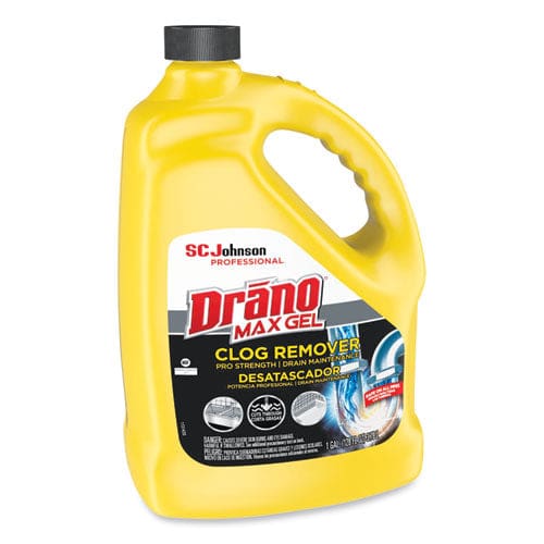 Drano Max Gel Clog Remover Bleach Scent 128 Oz Bottle - Janitorial & Sanitation - Drano®