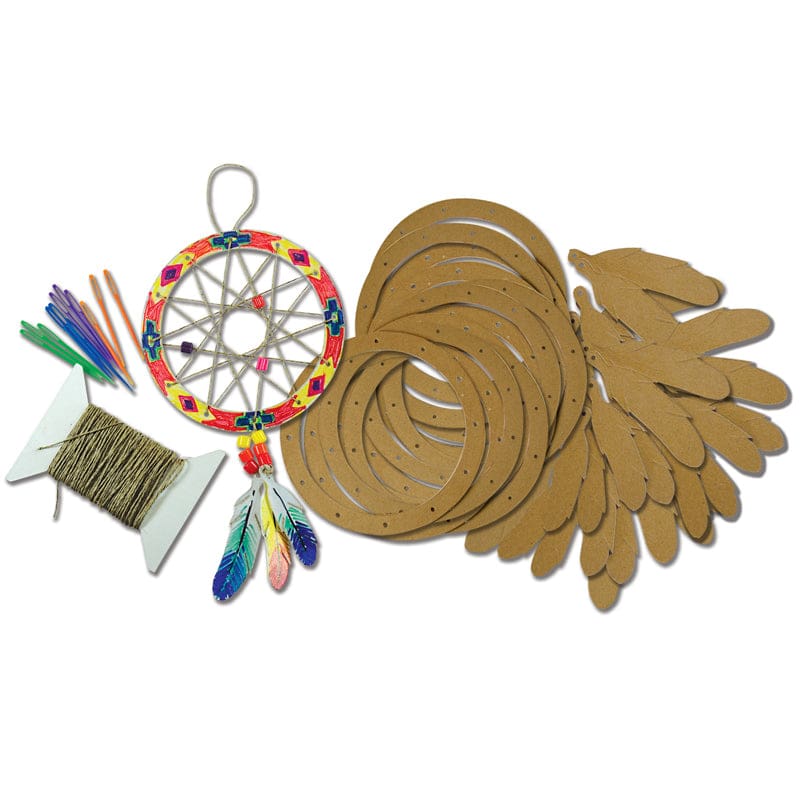 Dream Catchers 12Ct - Art & Craft Kits - Roylco Inc.