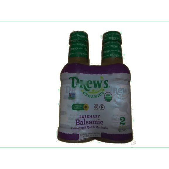 Drew's Organics Rosemary Balsamic Dressing & Quick Marinade, 40 Ounce - ShelHealth.Com