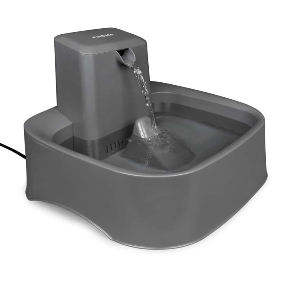 Drinkwell Pet Fountain 2gal Grey - Pet Supplies - Drinkwell