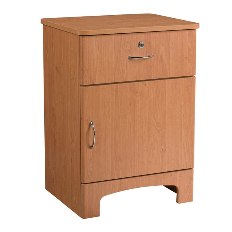 Drive Medical 1-Door/1 Drawer Bed Cabinet Oslo Cherry - Item Detail - Drive Medical