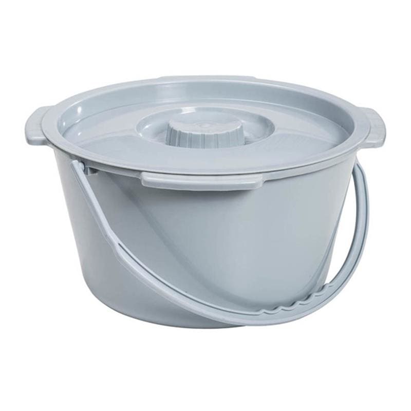 Drive Medical Commode Bucket With Lid 7.5Qt (Pack of 2) - Durable Medical Equipment >> Commodes - Drive Medical