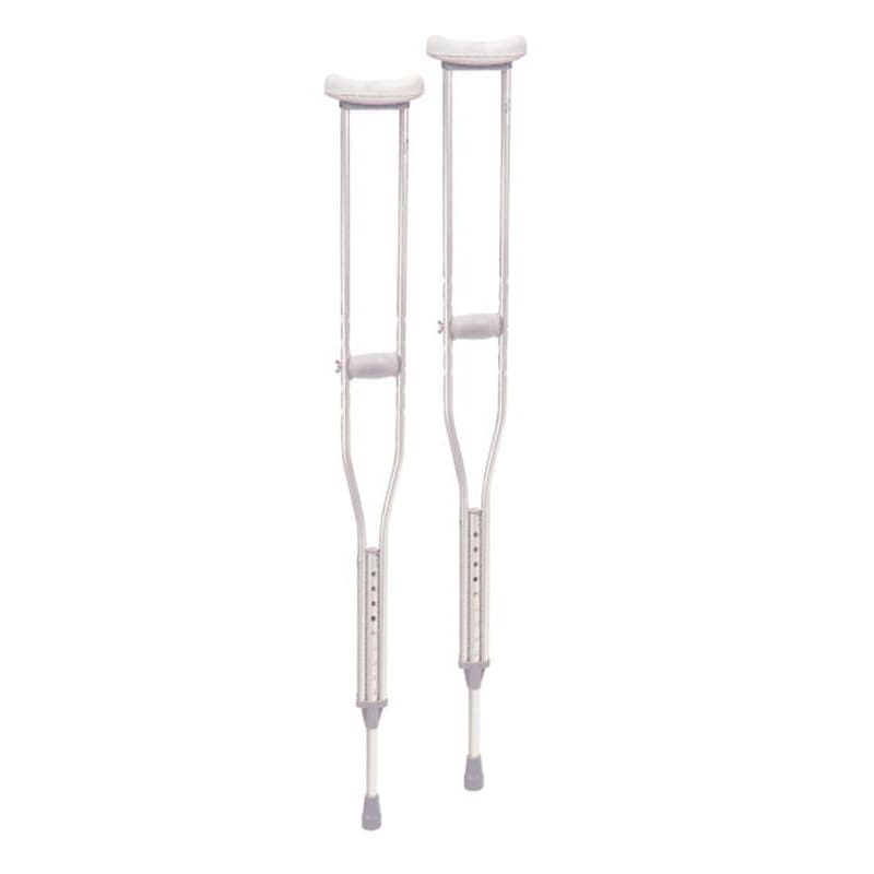 Drive Medical Crutch Adult Pair Adjustable Pair - Durable Medical Equipment >> Walking Aids - Drive Medical