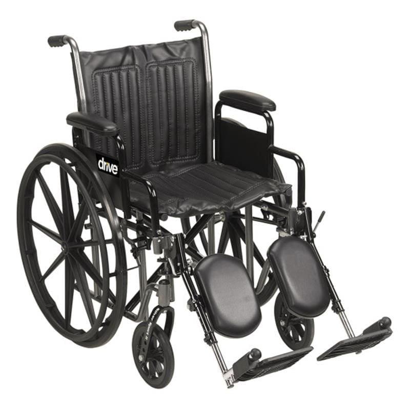 Drive Medical Wheelchair Silversport 20In Dda/Elr - Durable Medical Equipment >> Wheelchairs - Drive Medical