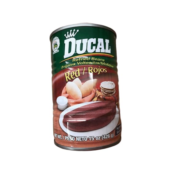 Ducal Red Refried Beans, 15 Ounce - ShelHealth.Com