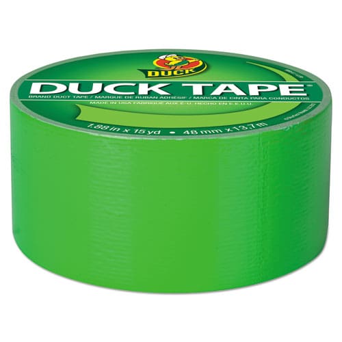 Duck Colored Duct Tape 3 Core 1.88 X 15 Yds Neon Green - Office - Duck®