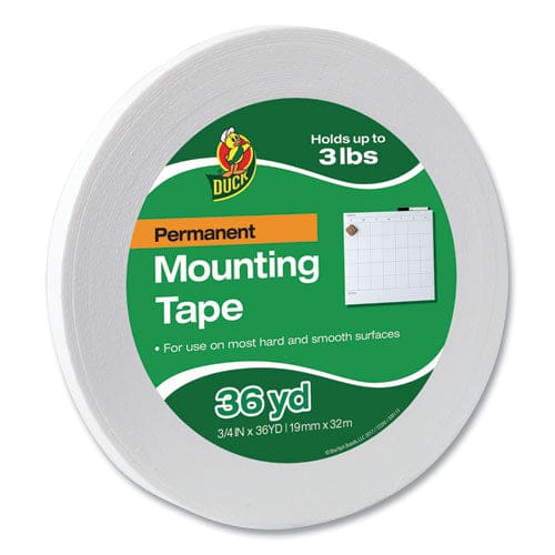 Duck Double-stick Foam Mounting Tape Permanent Holds Up To 2 Lbs 0.75 X 36 Yds - School Supplies - Duck®