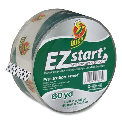 Duck Ez Start Premium Packaging Tape 3 Core 1.88 X 60 Yds Clear - Office - Duck®