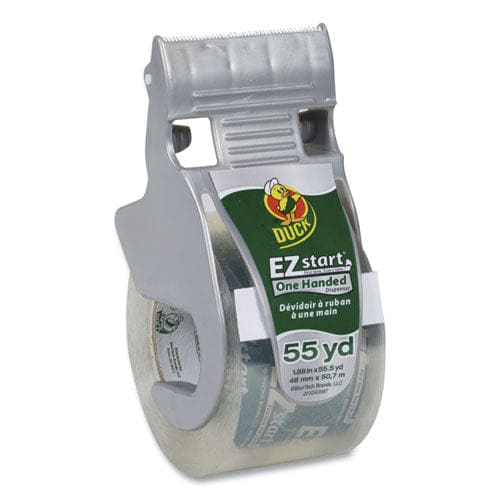 Duck Ez Start Premium Packaging Tape With Dispenser 1.5 Core 1.88 X 55.5 Yds Clear - Office - Duck®