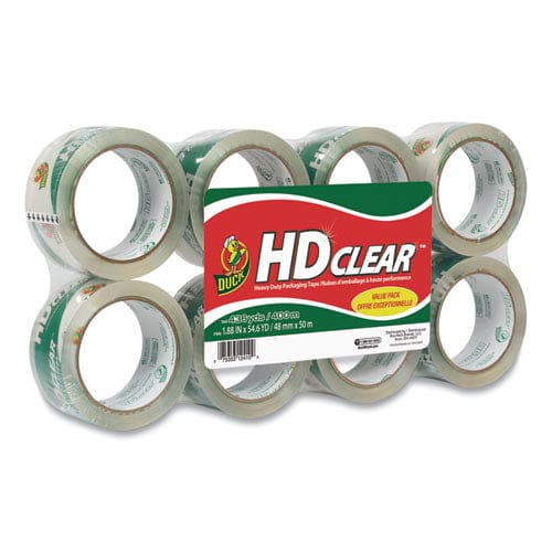 Duck Heavy-duty Carton Packaging Tape 3 Core 1.88 X 55 Yds Clear 8/pack - Office - Duck®