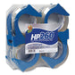 Duck Hp260 Packaging Tape With Dispenser 3 Core 1.88 X 60 Yds Clear 4/pack - Office - Duck®